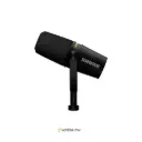 Shure MV7+-K Micrófono para podcast y home office color negro