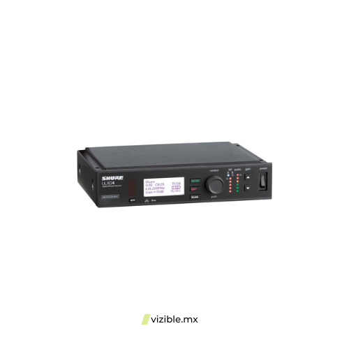 SHURE ULXD4 Receptor para sistema inalambrico digital serie ULXD
