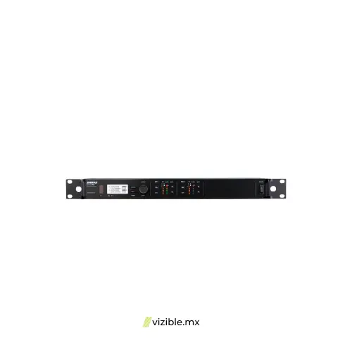 Shure ULXD4D Receptor doble para sistema inalámbrico digital serie ULXD