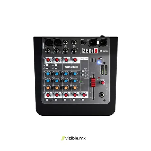 Allen & Heath ZEDI-8 Mezcladora de 6 canales con efectos e interfaz USB