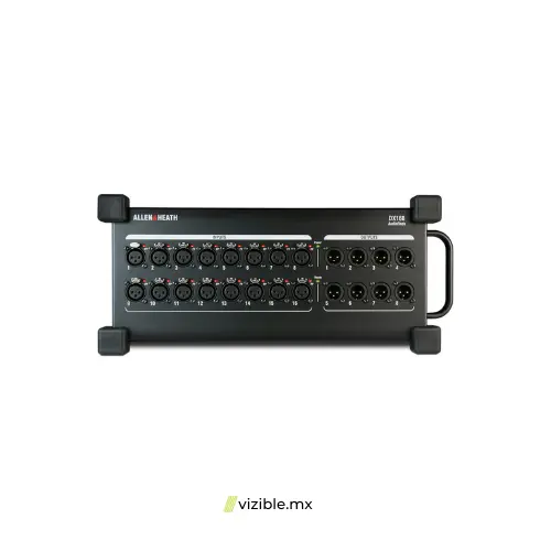 Allen & Heath DX168 Expansor DX portatil de 96 kHz con 16 entradas XLR / 8 salidas XLR