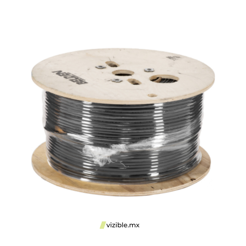Belden 1694F B591000 Coaxial RG6 (calibre 19) para SDI-HD, Para uso rudo (muy flexible).