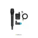 Sennheiser AVX ME2/835 SET-4 Sistema de micrófono inalámbrico con micrófono de mano y micrófono de solapa