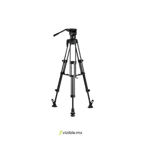 Libec LX-7RM Sistema de tripie para vídeo con cabezal LX7 y con estrella media