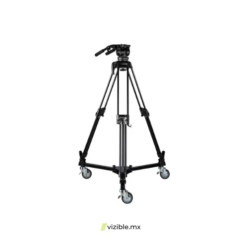 Libec LX-10Q STUDIO Sistema de tripie para vídeo con cabezal LX10 y Dolly