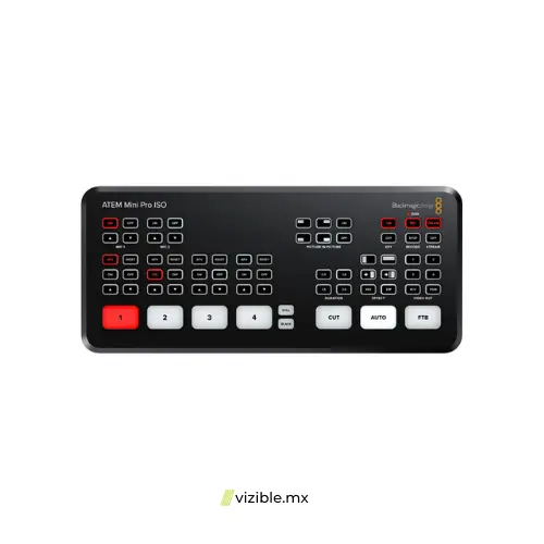 Blackmagic Design ATEM Mini Pro ISO HDMI Live Stream Switcher