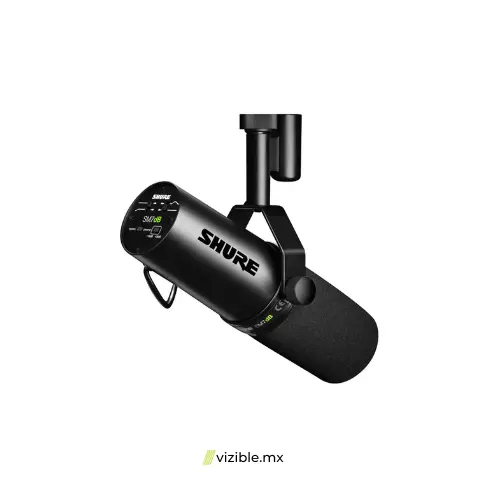 Shure SM7DB Micrófono dinámico con preamplificador para podcast