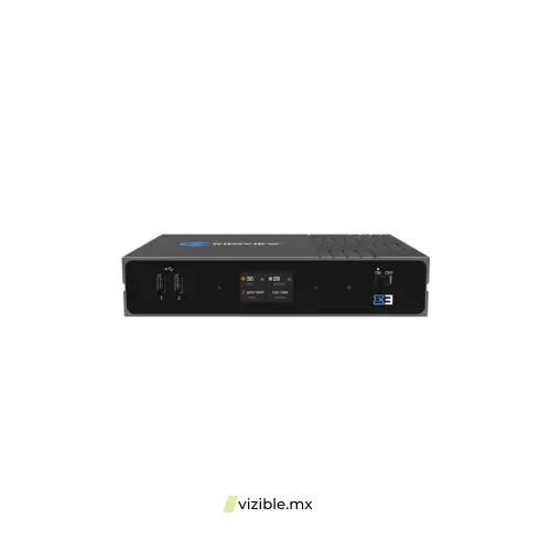 Kiloview E3 Codificador de vídeo HEVC 4K HDMI y 3G-SDI de doble canal