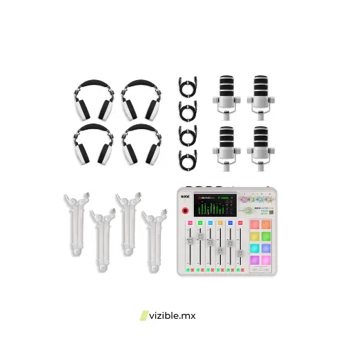 Rode Complete Podcast Kit (White)