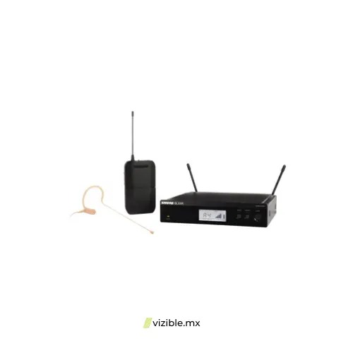 Shure BLX14R/MX53 Sistema Inalámbrico montable en Rack con micrófono MX153
