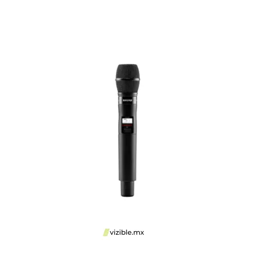 Shure QLXD2/KSM9 Transmisor de mano para sistema inalámbrico digital cápsula KSM9 serie QLXD