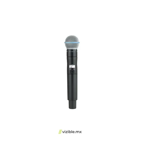 Shure ULXD2/B58 Transmisor de mano para sistema inalámbrico digital ULXD, cápsula BETA58