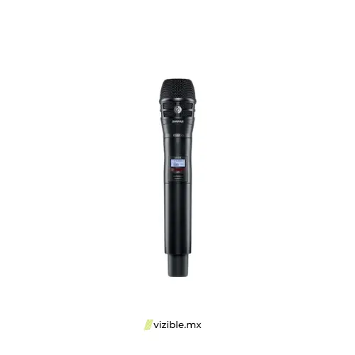 Shure ULXD2/K8B Transmisor de mano para sistema inalámbrico digItal serie ULXD, cápsula KSM8