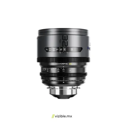 DZOFILM PAVO 32mm T2.1 2x anamorphic Prime-Blue Coating- PL&EF Mount (meter) 