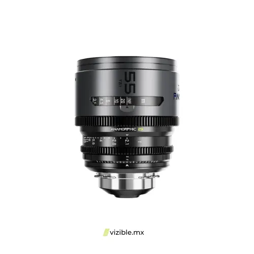 DZOFILM PAVO 55mm T2.1 2x anamorphic Prime-Blue Coating- PL&EF Mount (meter) 