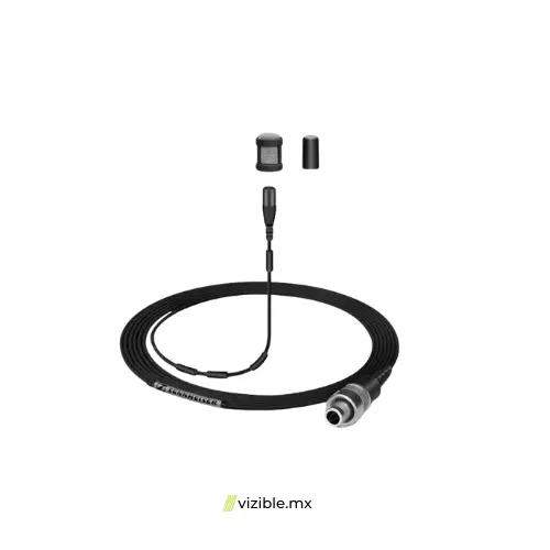 Sennheiser MKE 1-4 Micrófono de solapa profesional (negro)
