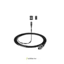 Sennheiser MKE 1-4 Micrófono de solapa profesional (negro)