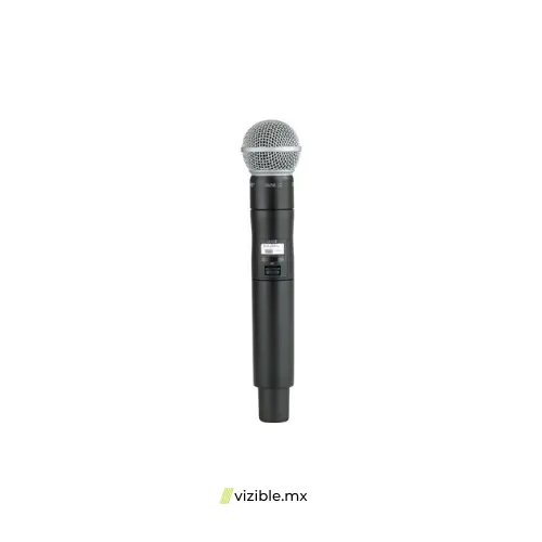 SHURE ULXD2/SM58 Trasmisor de mano para sistema inalambrico digital ULXD, capsula SM58