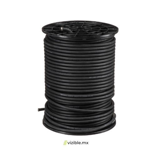 Belden 8412 0101000 Cable para micrófono, uso rudo (TOURING) Calibre 20, Forro EPDM Anti-Golpes