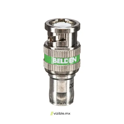 Belden 1694ABHD1 Conector Coaxial / RF, HD BNC, paquete 50 piezas