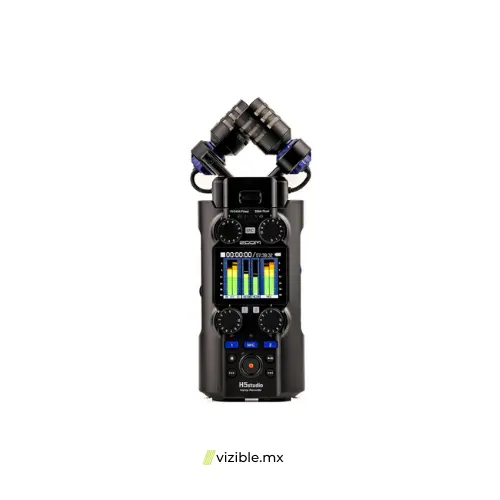 ZOOM H5 STUDIO Grabadora práctica de 4 pistas con grabación de 32 bits flotantes