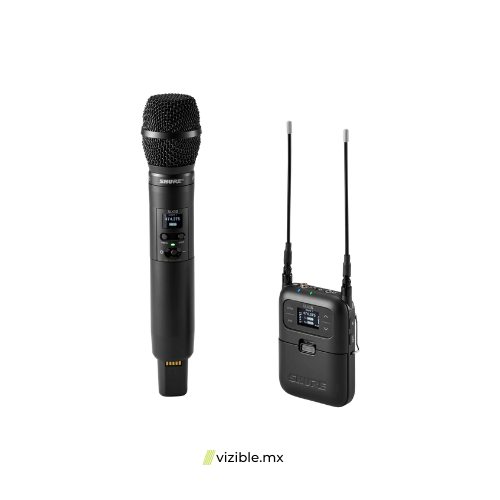 SHURE SLXD25/VP68 SISTEMA INALÁMBRICO PORTATIL CON TRANSMISOR DE MANO VP68