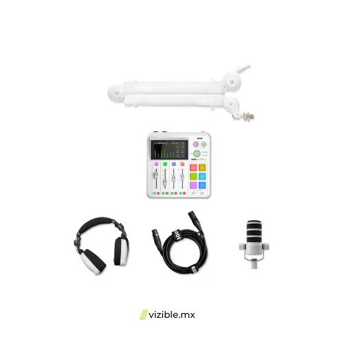 Rode Solo Podcast Kit (White)