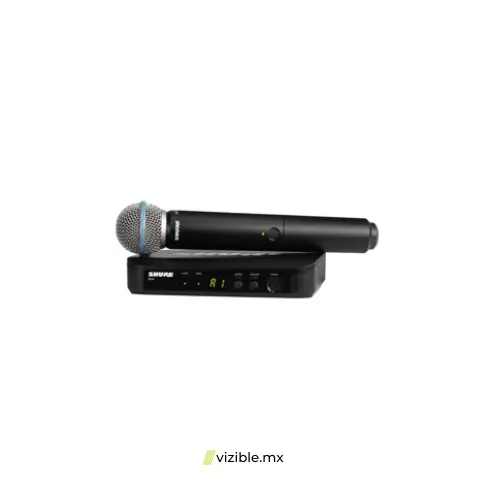 SHURE BLX24/B58 Sistema inalámbrico con micrófono de mano para voz