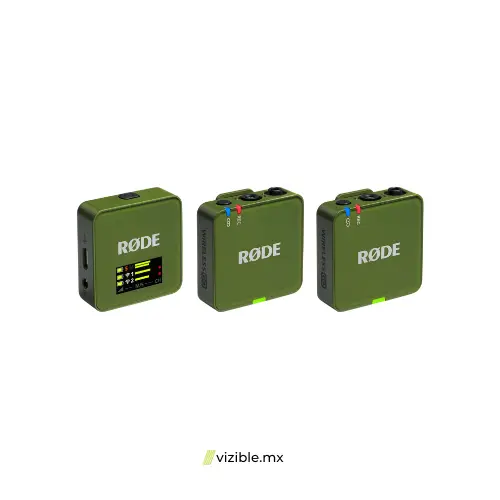 RODE WIRELESS GO GEN 3 (MOSS) sistema de micrófono inalámbrico compacto