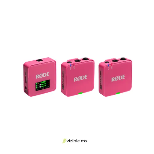 RODE WIRELESS GO GEN 3 (PINK) sistema de micrófono inalámbrico compacto