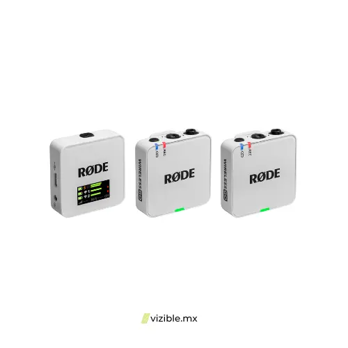 RODE WIRELESS GO GEN 3 (WHITE) sistema de micrófono inalámbrico compacto