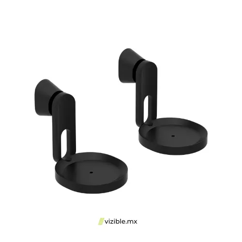 Sonos E10MPWW1BLK Soporte de pared para Sonos Era 100 (Par, Negro)
